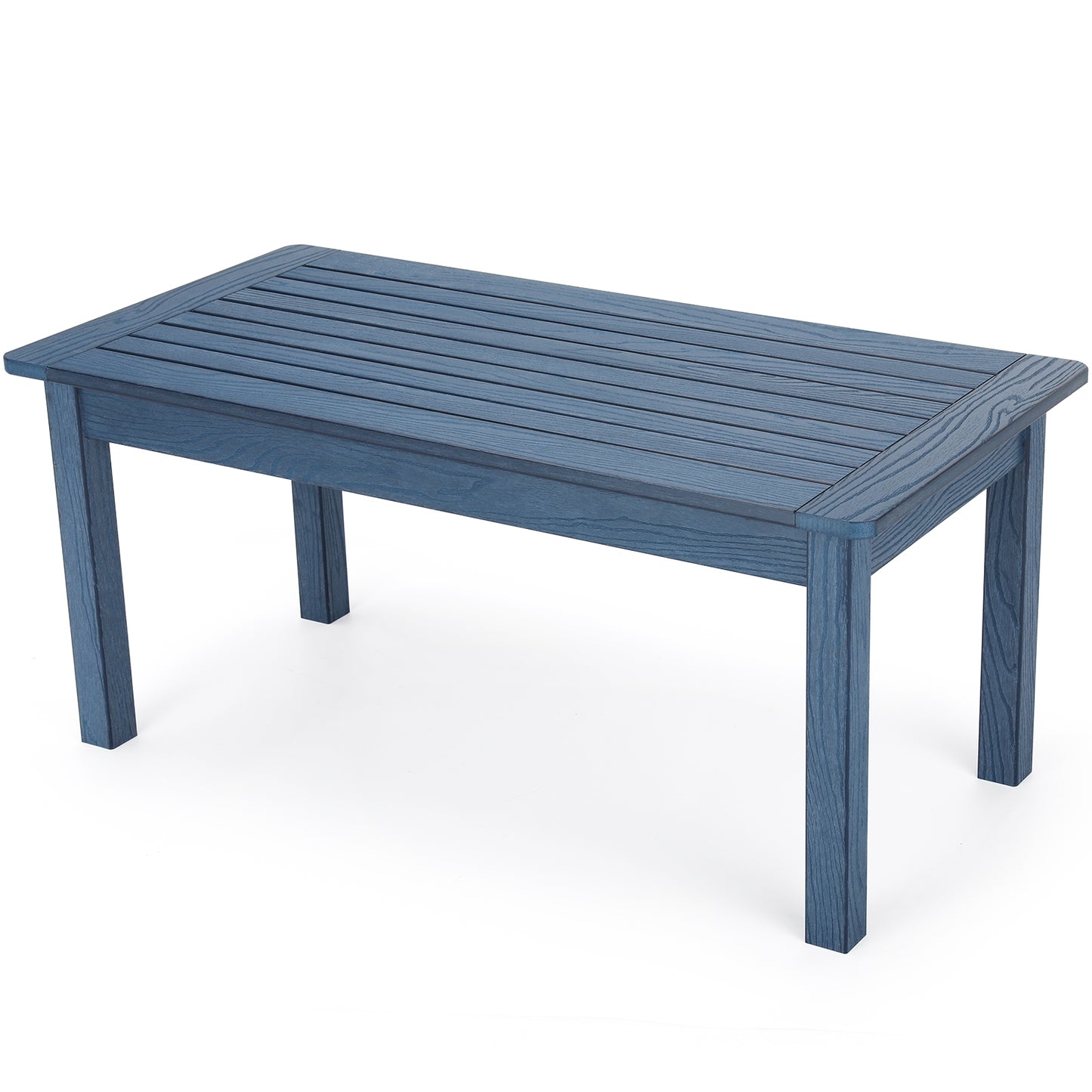 Outdoor Coffee Table, 36"L HIPS Patio Table