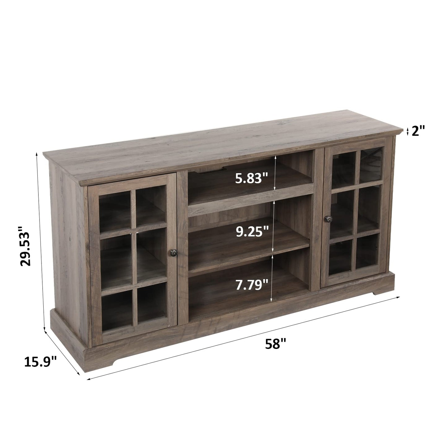 TV Stand, Entertainment Center for 65 inch TV