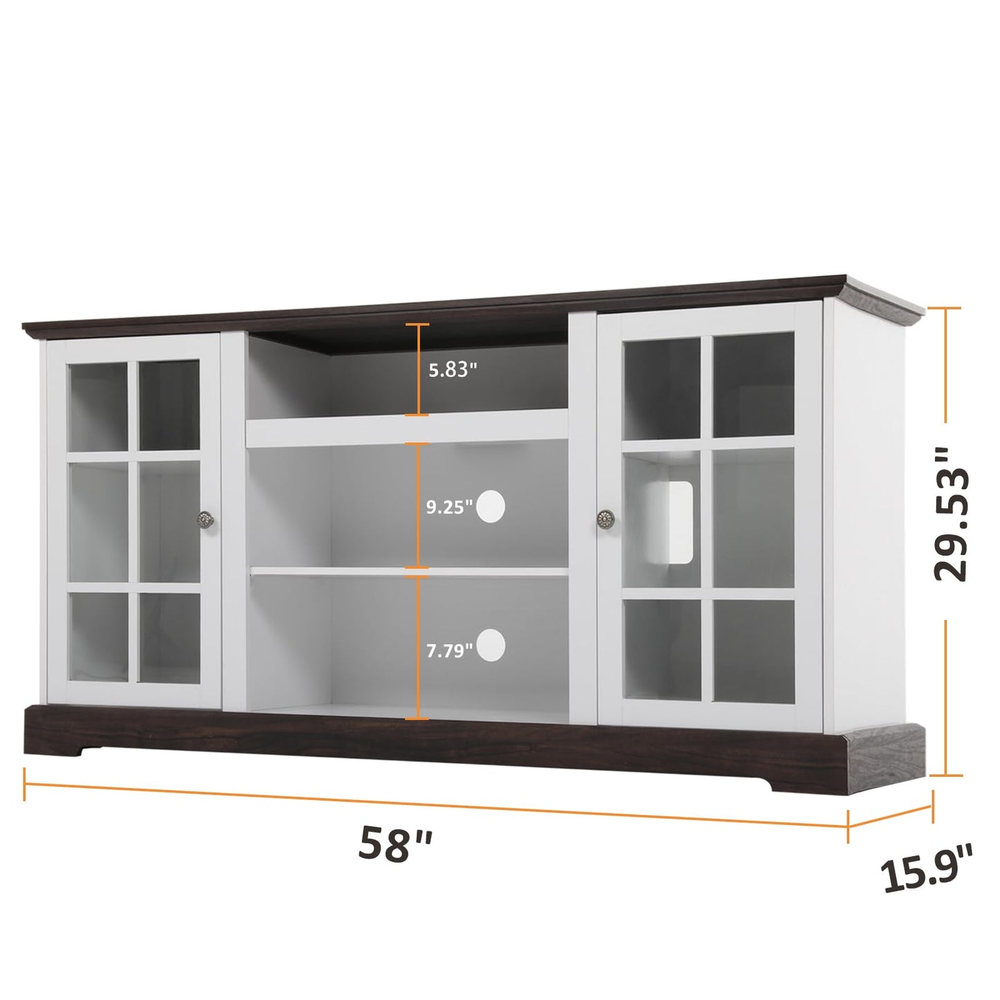 TV Stand, Entertainment Center for 65 inch TV