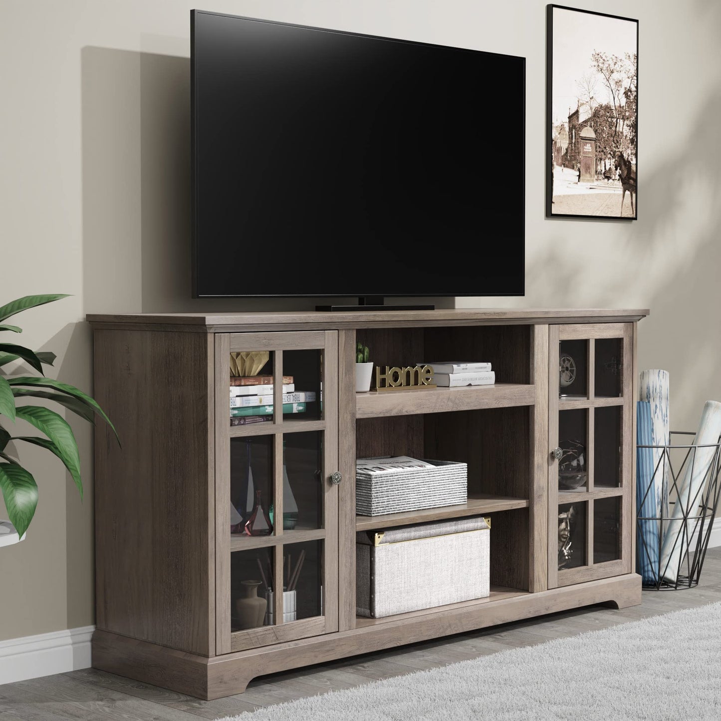 TV Stand, Entertainment Center for 65 inch TV