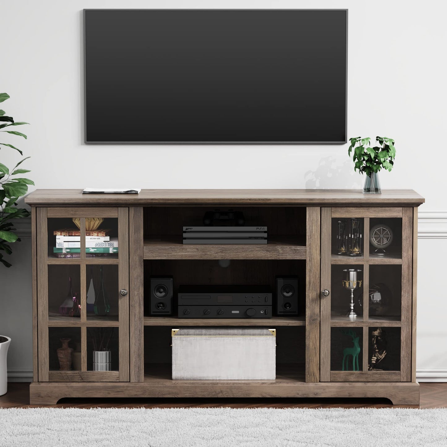 TV Stand, Entertainment Center for 65 inch TV