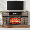 Entertainment Center, Farmhouse TV Stand for 65 inch TV