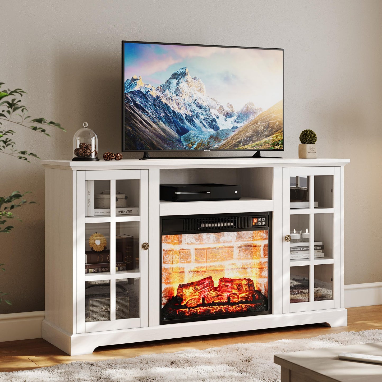 TV Stand, Entertainment Center for 65 inch TV