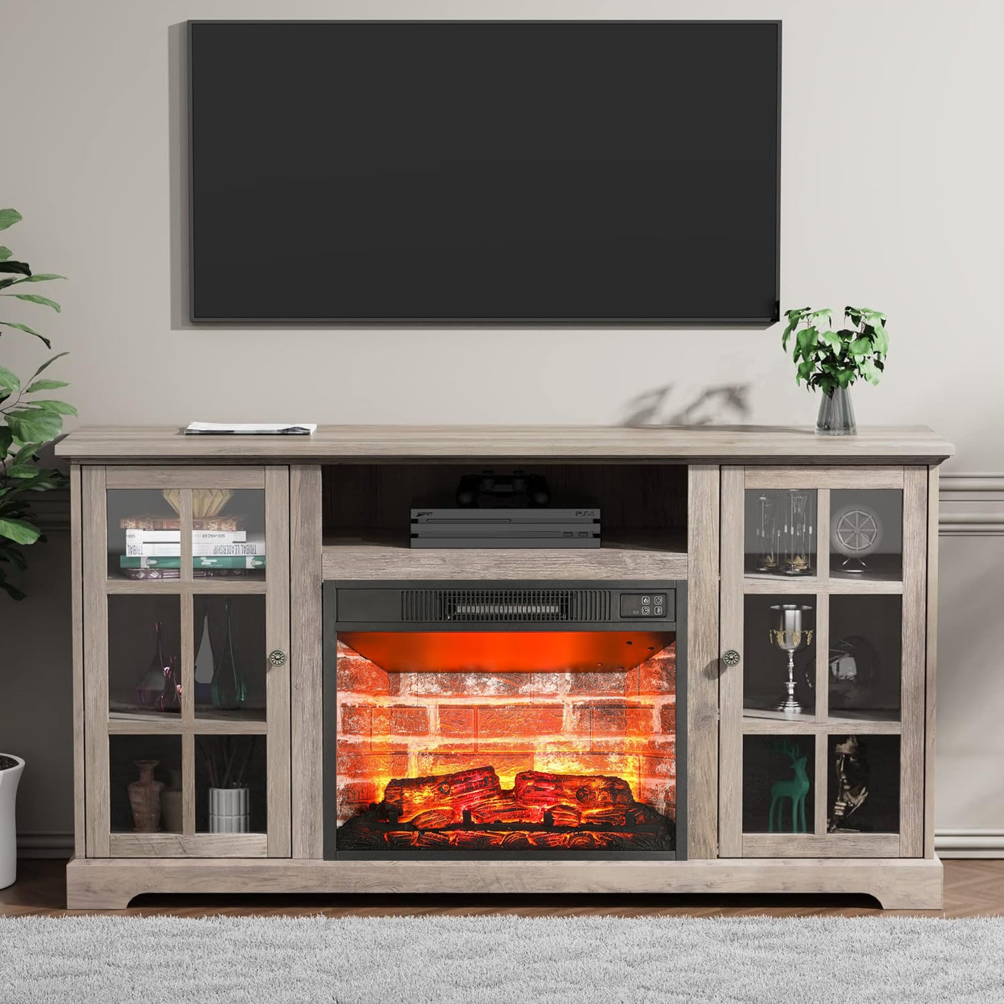 TV Stand, Entertainment Center for 65 inch TV