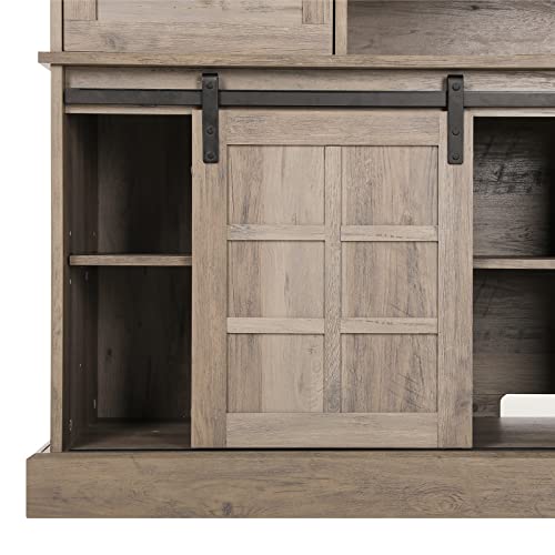 Entertainment Center, Farmhouse TV Stand for 65 inch TV