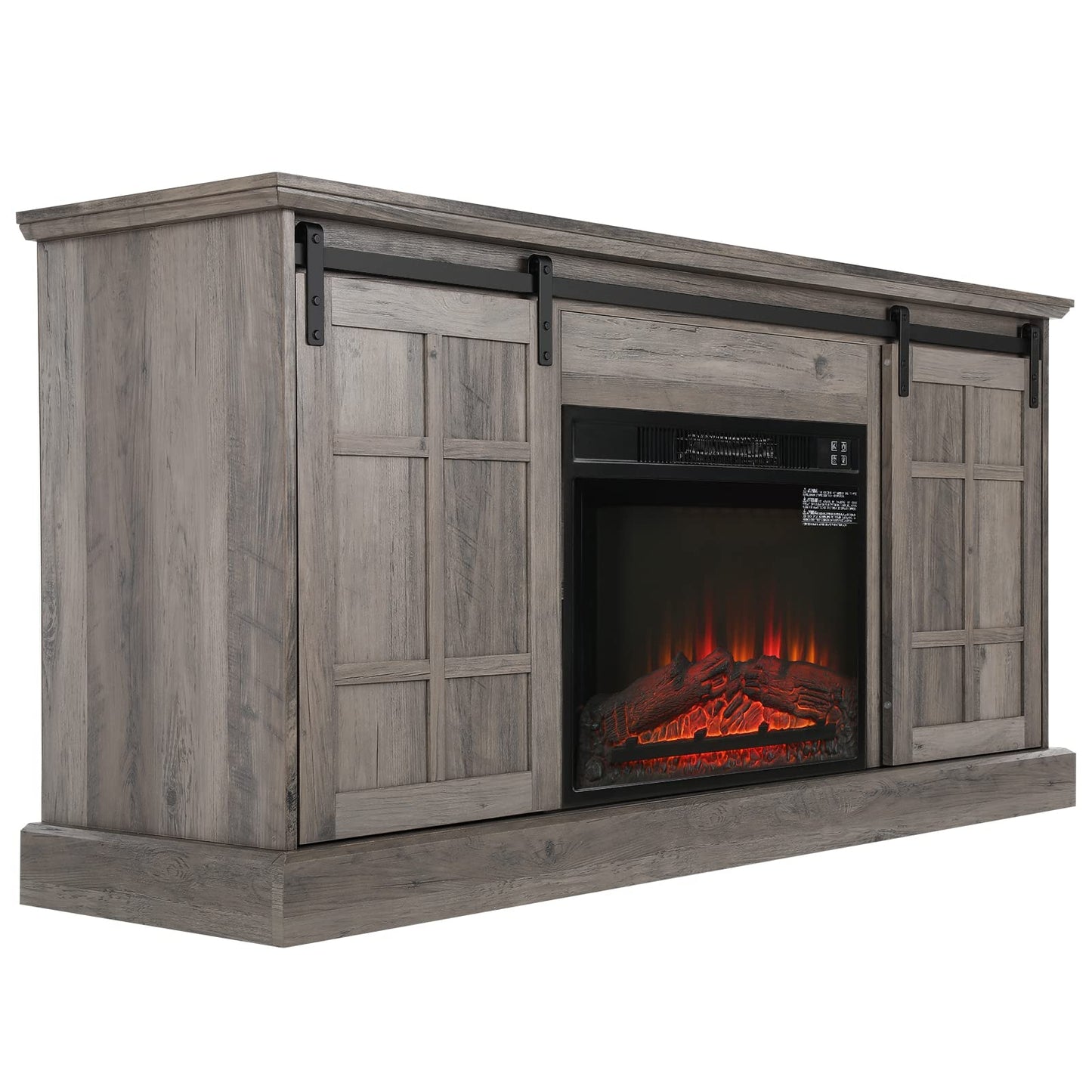 Entertainment Center, Farmhouse TV Stand for 65 inch TV