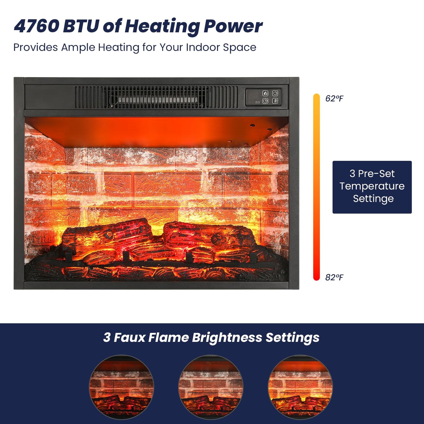 Entertainment Center, Farmhouse TV Stand for 65 inch TV