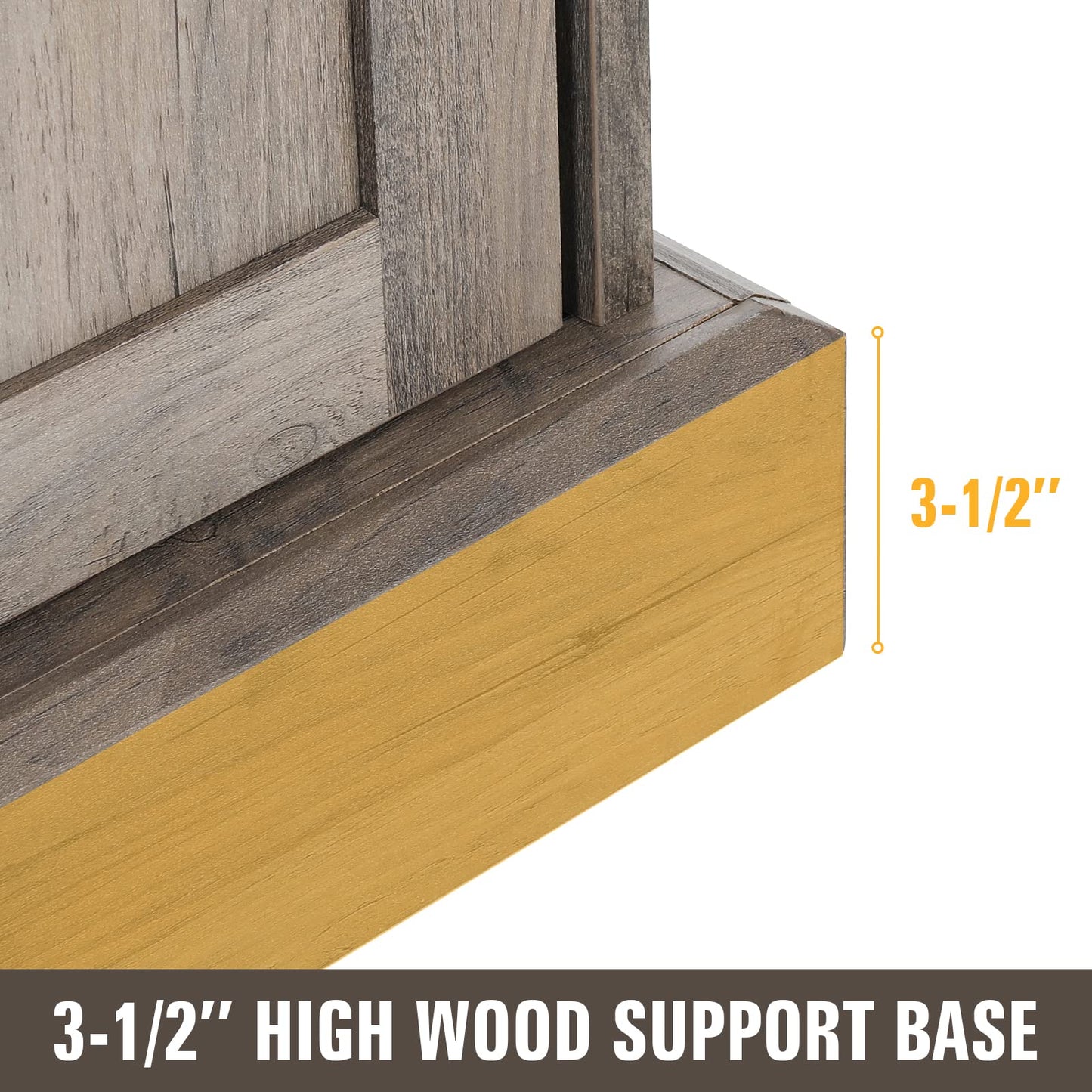 Entertainment Center, Farmhouse TV Stand for 65 inch TV